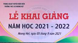 KHAI GIẢNG NĂM HỌC MỚI ĐẶC BIỆT 2021-2022